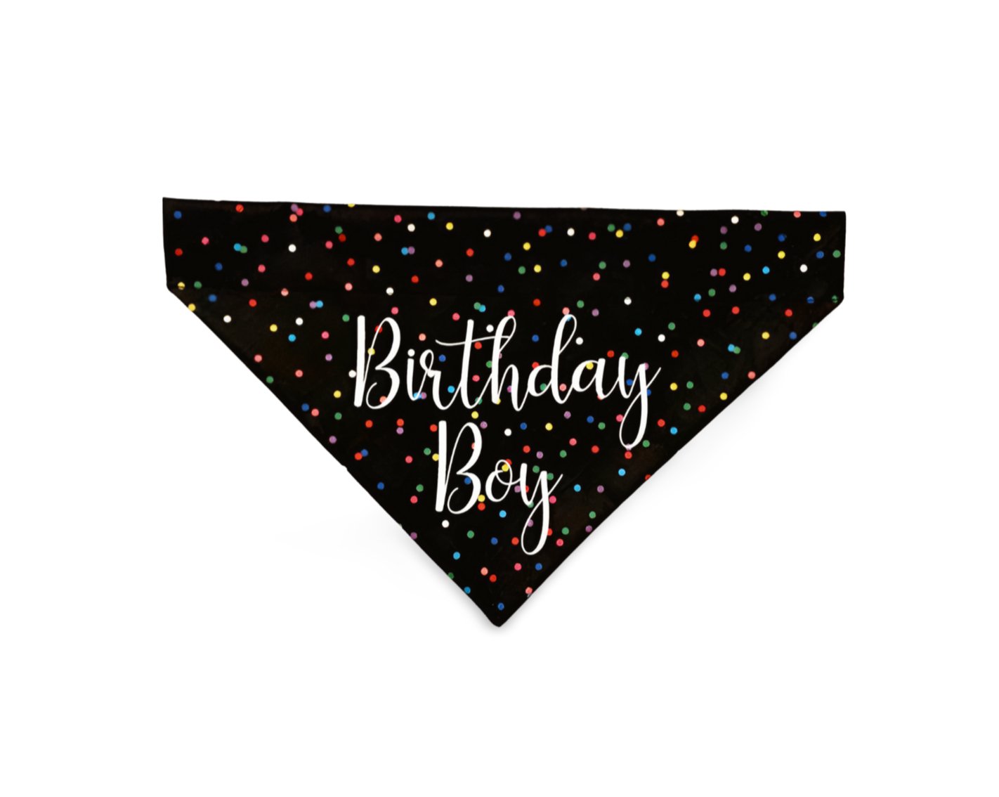 Birthday Boy Dog Bandana, Over the Collar Dog Bandana, Custom Dog Bandana, Happy Birthday Dog Bandana - Puppers Bowtique