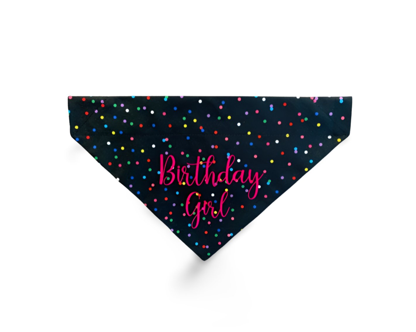 Over the Collar Birthday Girl Dog Bandana - Puppers Bowtique