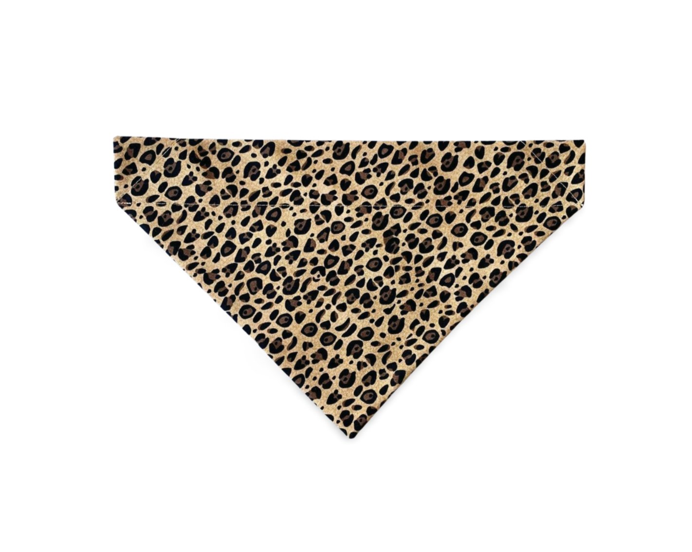 Over the Collar Leopard Print Dog Bandana - Puppers Bowtique