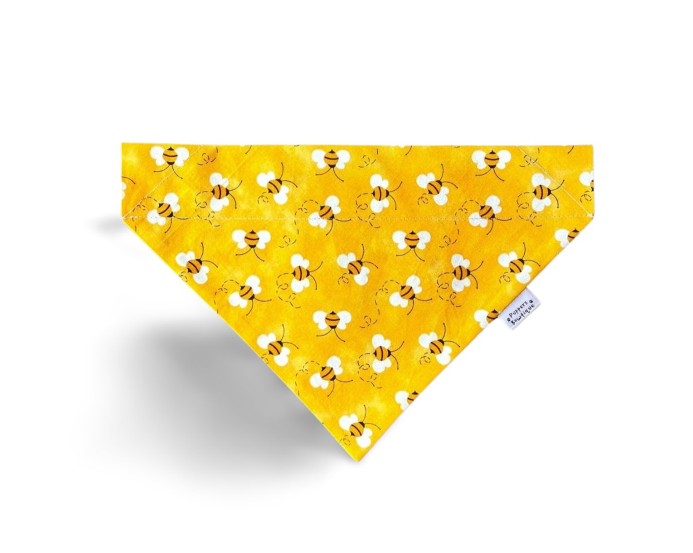 Over the Collar Buzzing Bees Dog Bandana - Puppers Bowtique