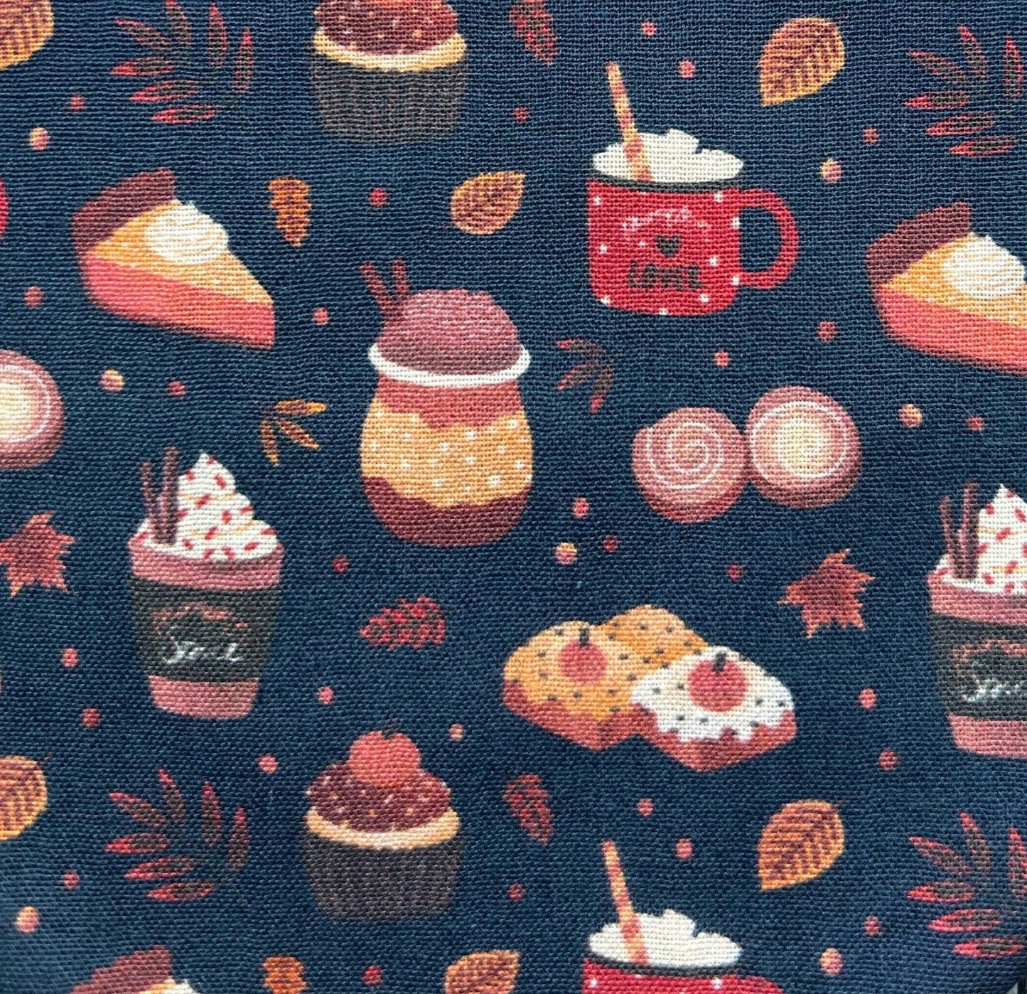 Snap On Pumpkin Spice Dog Bandana - Puppers Bowtique