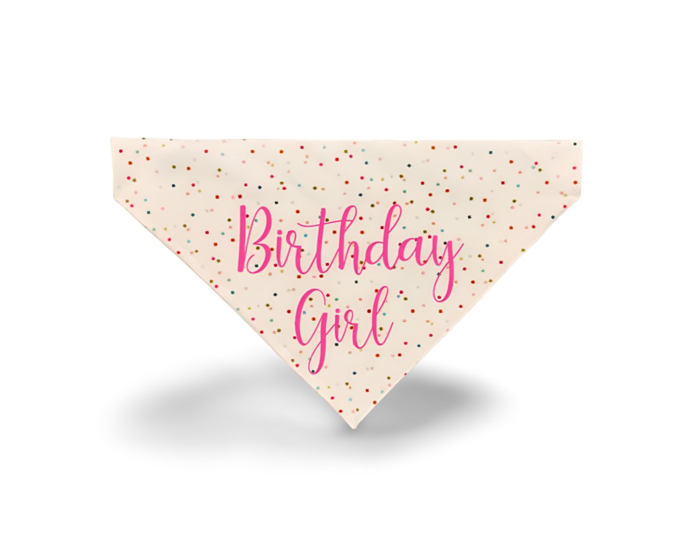 Over the Collar Birthday Girl Dog Bandana - Puppers Bowtique