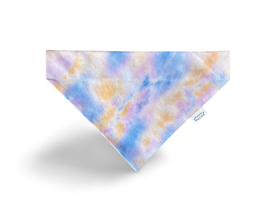 Over the Collar Easter Pastel Watercolor Dog Bandana - Puppers Bowtique