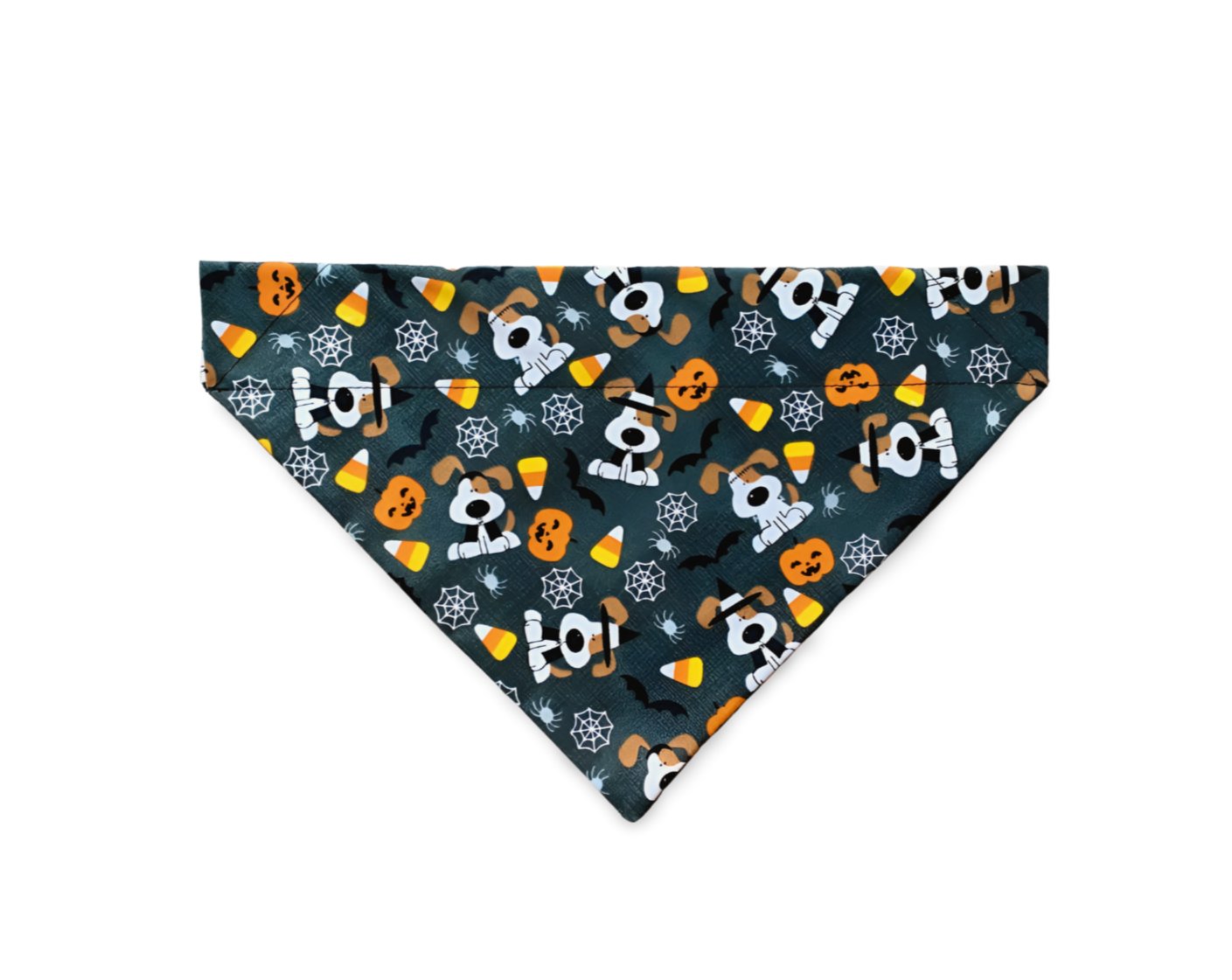 Over the Collar Vampire & Frankenstein Halloween Dog Bandana - Puppers Bowtique
