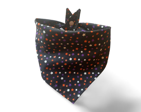 Snap On Glow in the Dark Halloween Dog Bandana - Puppers Bowtique