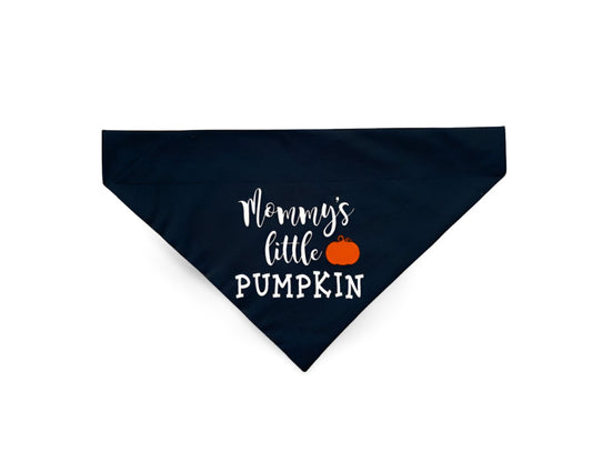 Mommy's Little Pumpkin Dog Bandana - Puppers Bowtique