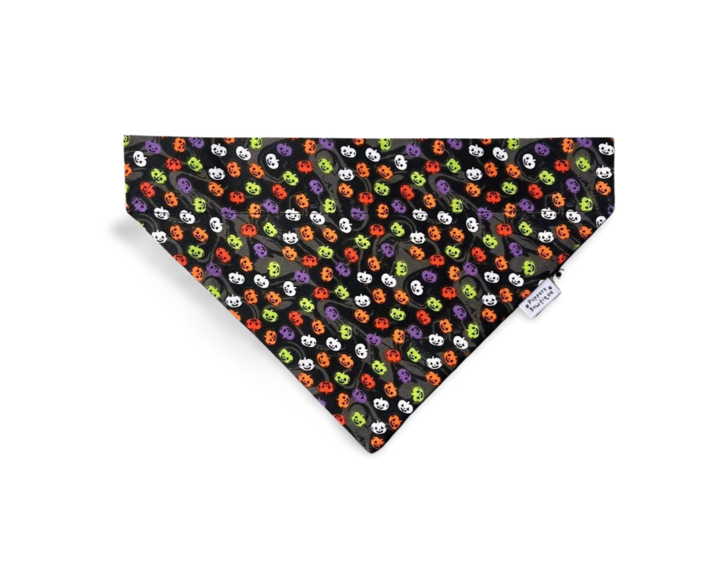Over the Collar Halloween Mini Pumpkins Dog Bandana - Puppers Bowtique