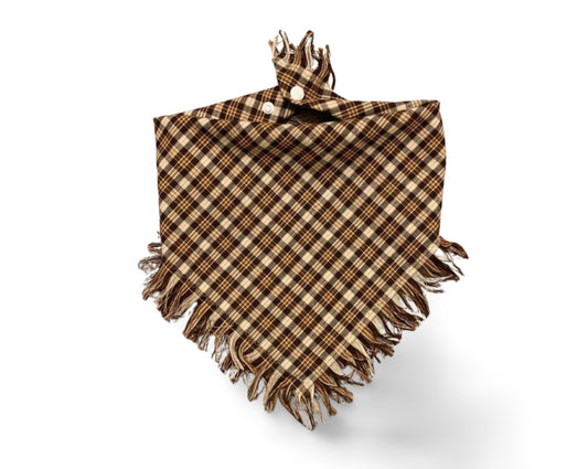 Snap On Dog Bandana, Fringed Dog Bandana, Personalized Dog Bandana, Custom Dog Bandana, Pet Bandana,Dog Neckerchief