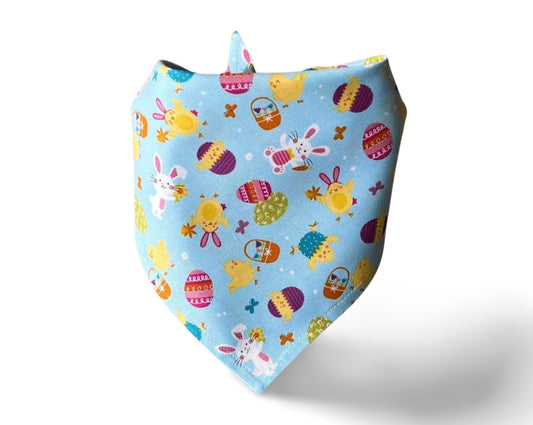Snap on Easter Cuties Dog Bandana - Puppers Bowtique