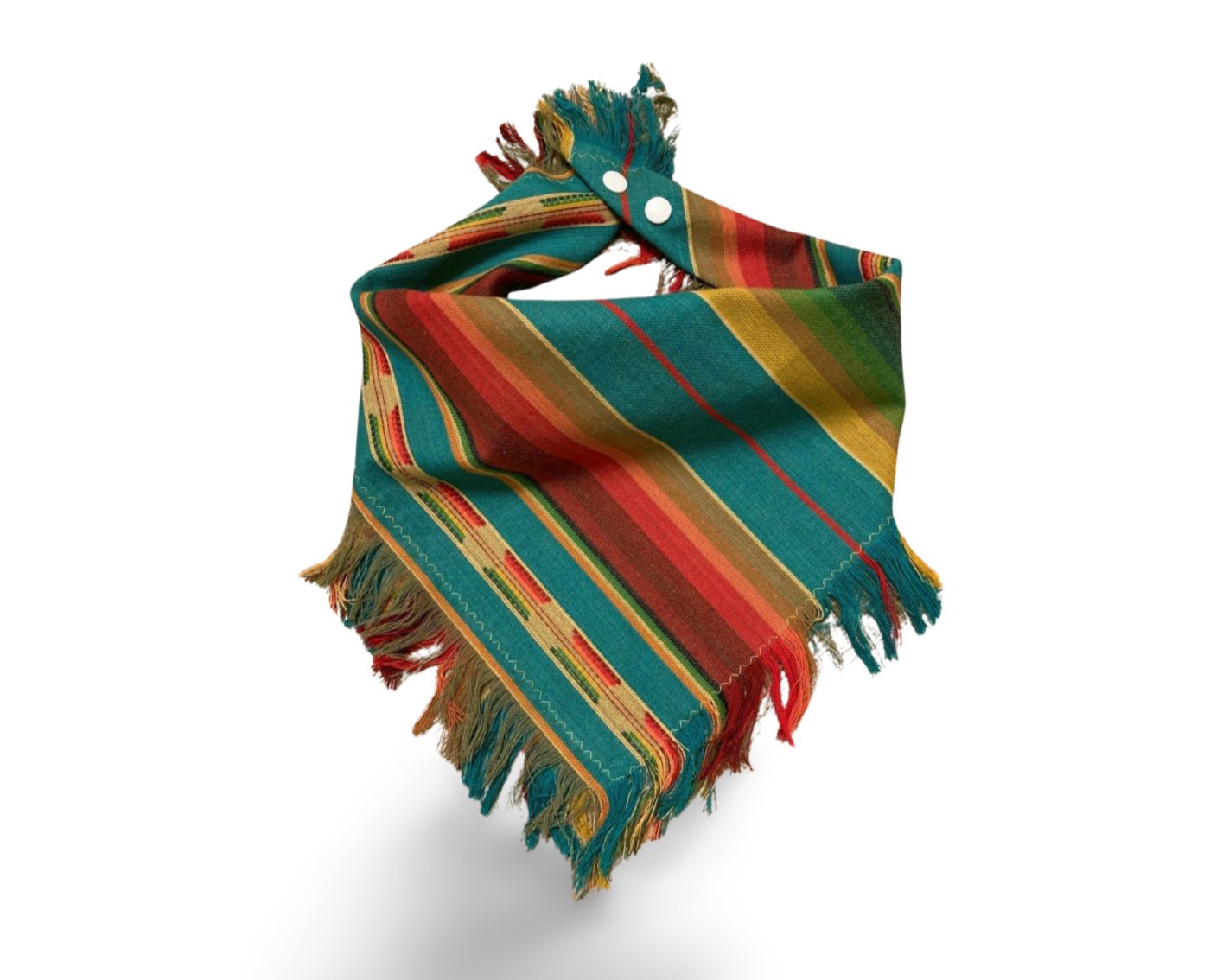 Fringed Serape/Western Dog Bandana - Puppers Bowtique