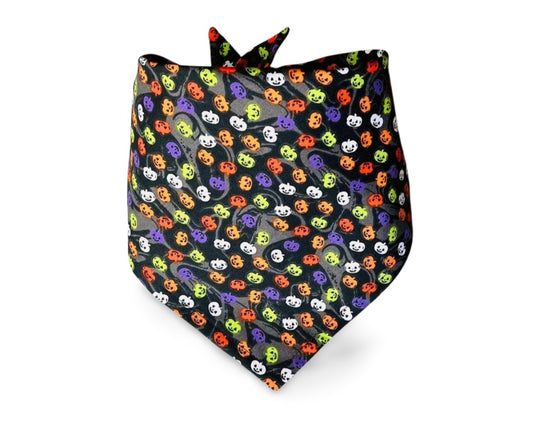 Snap On Mini Pumpkins Dog Bandana - Puppers Bowtique